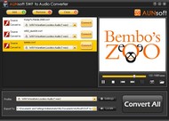 SWF to Audio converter screenshot